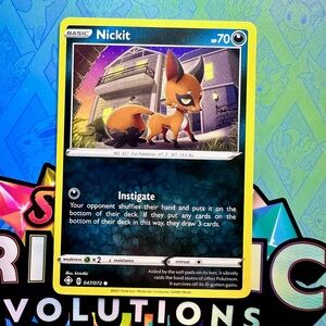 nickit (047/072) - common — pokémon: shining fates